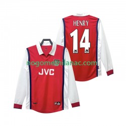 Dres Arsenal Henry 14 Retro Domaći 1998 1999 Dugim Rukavima - Muški Dres Arsenal Henry 14 Retro Domaći 1998 1999 Dugim Rukavima - Muški
