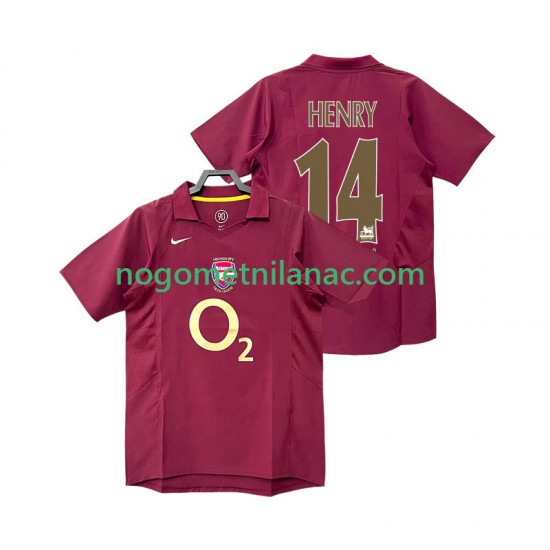 Dres Arsenal Henry 14 2005 Retro Domaći 2006 Kratkih Rukava - Muški