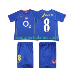Dres Arsenal LJUNGBERG 8 2005 Retro Gostujući 2004 Kratkih Rukava - Dječji Dres Arsenal LJUNGBERG 8 2005 Retro Gostujući 2004 Kratkih Rukava - Dječji