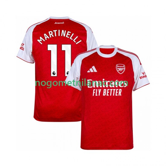Dres Arsenal Martin Zubimendi 11 Domaći 2025-2026 Kratkih Rukava - Muški
