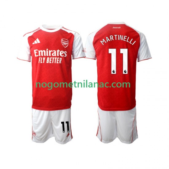 Dres Arsenal Martin Zubimendi 11 Domaći 2025-2026 Kratkih Rukava - Dječji