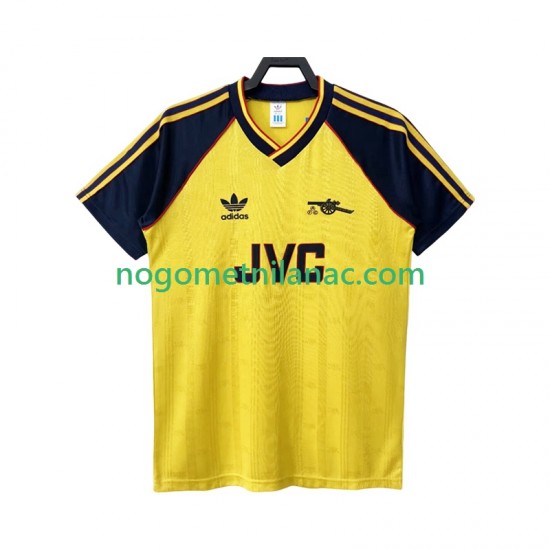 Dres Arsenal 1988 1990 Retro Gostujući Kratkih Rukava - Muški