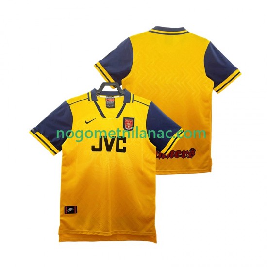 Dres Arsenal 1996 1997 Retro Gostujući Kratkih Rukava - Muški