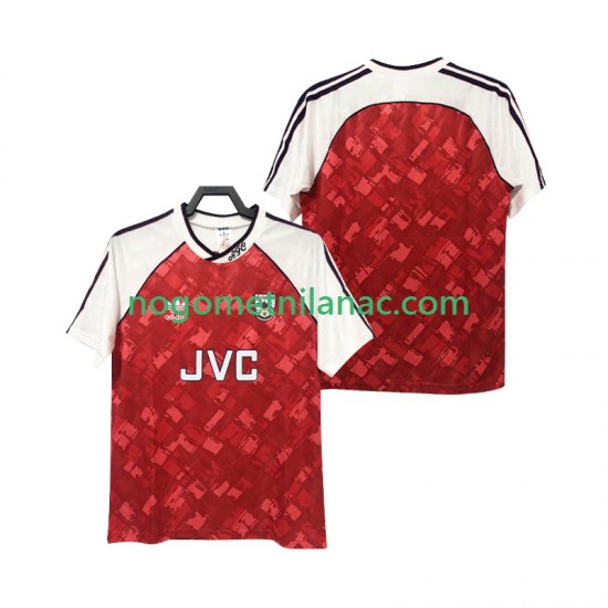 Dres Arsenal 1990 1992 Retro Domaći Kratkih Rukava - Muški