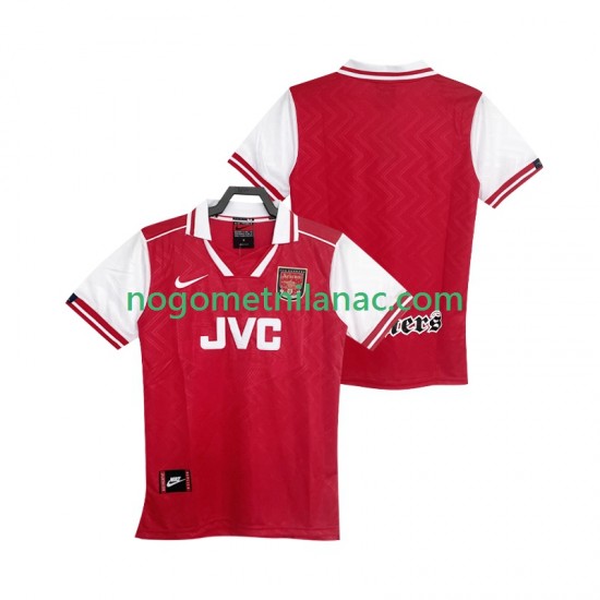 Dres Arsenal 1996 1997 Retro Domaći Kratkih Rukava - Muški