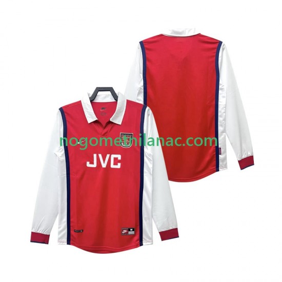 Dres Arsenal Retro Domaći 1998 1999 Dugim Rukavima - Muški