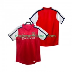 Dres Arsenal 2001 Retro Domaći 2002 Kratkih Rukava - Muški Dres Arsenal 2001 Retro Domaći 2002 Kratkih Rukava - Muški
