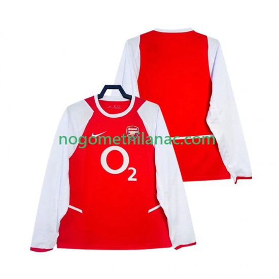 Dres Arsenal 2003 Retro Domaći 2002 Dugim Rukavima - Muški