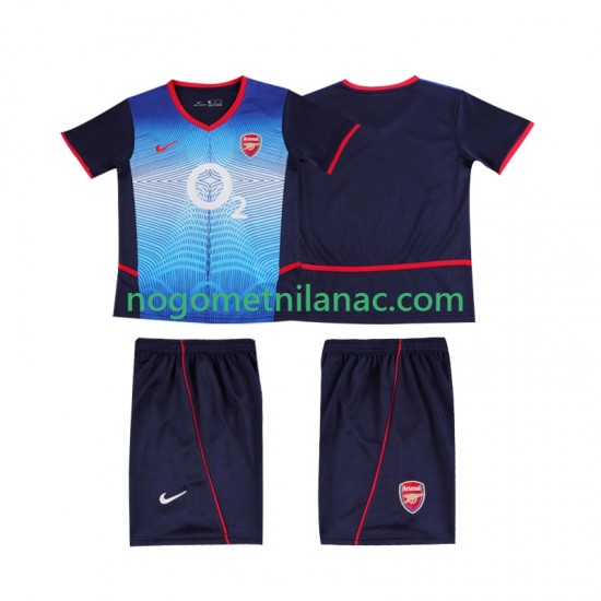 Dres Arsenal Retro Gostujući 2004 2002 Kratkih Rukava - Dječji