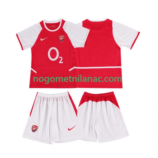 Dres Arsenal 2003 Retro Domaći 2002 Kratkih Rukava - Dječji