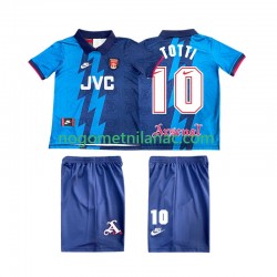 Dres Arsenal TOTTI 10 1995 1996 Retro Gostujući Kratkih Rukava - Dječji