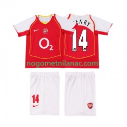 Dres Arsenal Thierry Henry 14 2005 Retro Domaći 2004 Kratkih Rukava - Dječji
