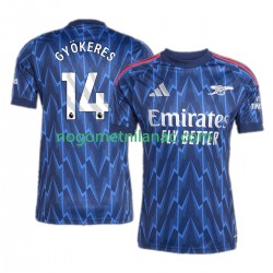 Dres Arsenal Viktor Gyokeres 14 Gostujući 2025-2026 Kratkih Rukava - Muški