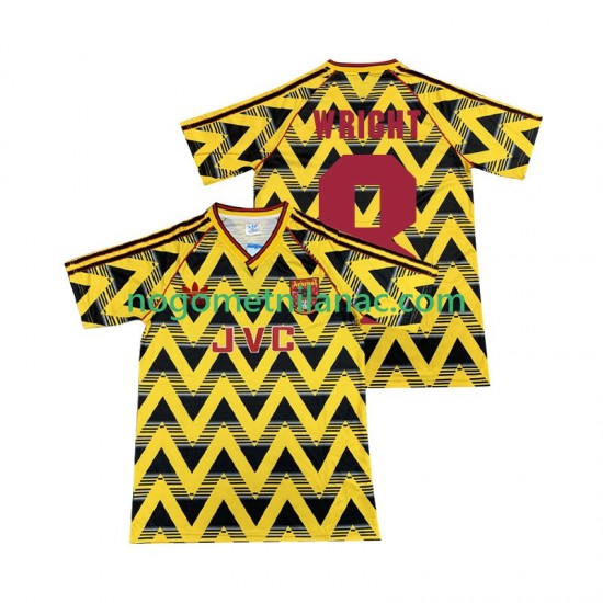 Dres Arsenal WRIGHT 8 199 1993 Retro Gostujući Kratkih Rukava - Muški