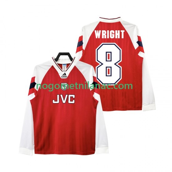 Dres Arsenal WRIGHT 8 192 Retro Domaći 1994 Dugim Rukavima - Muški
