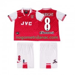 Dres Arsenal WRIGHT 8 1996 1997 Retro Domaći Kratkih Rukava - Dječji