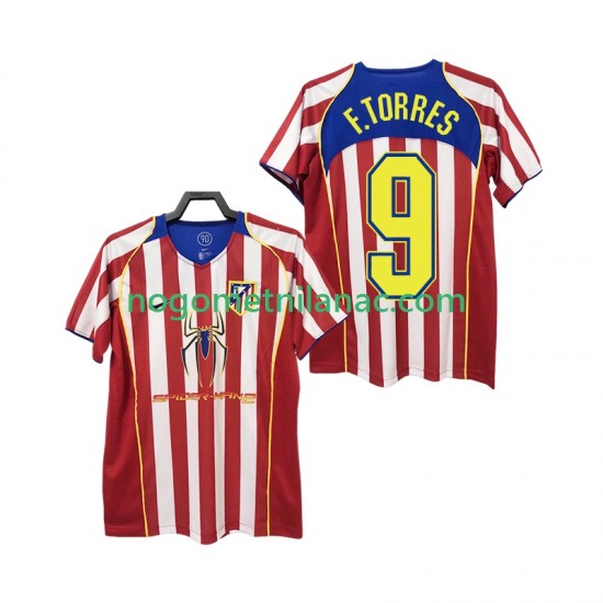 Dres Atlético Madrid F TORRES 9 2005 Retro Domaći 2004 Kratkih Rukava - Muški