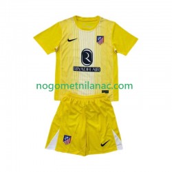 Golmanski Dres - Dres Atlético Madrid Domaći 2025-2026 Kratkih Rukava - Dječji