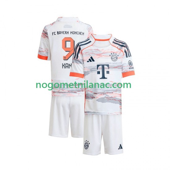 Dres FC Bayern München Harry Kane 9 Gostujući 2025-2026 Kratkih Rukava - Dječji