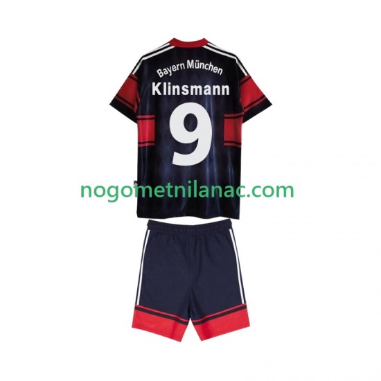 Dres FC Bayern München Klinsmann 9 1997 Retro Domaći 1999 Kratkih Rukava - Dječji