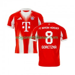 Dres FC Bayern München Leon Goretzka 8 Domaći 2025-2026 Kratkih Rukava - Muški