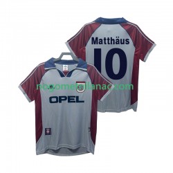 Dres FC Bayern München Matthas 10 1997 Retro Treći 1999 Kratkih Rukava - Muški