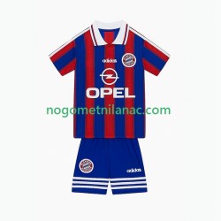 Dres FC Bayern München 1995 1997 Retro Domaći Kratkih Rukava - Dječji