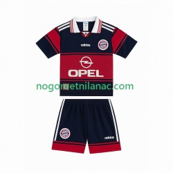 Dres FC Bayern München 1997 Retro Domaći 1999 Kratkih Rukava - Dječji