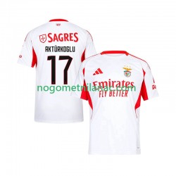 Dres Benfica Kerem Akturkoglu 17 Gostujući 2025-2026 Kratkih Rukava - Muški Dres Benfica Kerem Akturkoglu 17 Gostujući 2025-2026 Kratkih Rukava - Muški