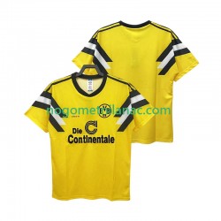 Dres Borussia Dortmund DFB-POKAL 1989 Retro Domaći Kratkih Rukava - Muški Dres Borussia Dortmund DFB-POKAL 1989 Retro Domaći Kratkih Rukava - Muški