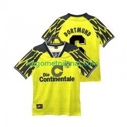 Dres Borussia Dortmund SAMMER 6 1995 Retro Domaći 1994 Kratkih Rukava - Muški Dres Borussia Dortmund SAMMER 6 1995 Retro Domaći 1994 Kratkih Rukava - Muški