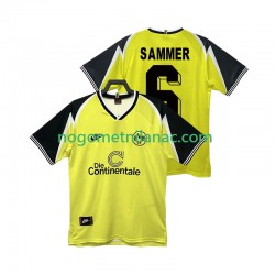 Dres Borussia Dortmund SAMMER 6 1995 1996 Retro Domaći Kratkih Rukava - Muški Dres Borussia Dortmund SAMMER 6 1995 1996 Retro Domaći Kratkih Rukava - Muški