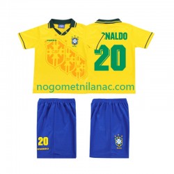 Dres Brazil RONALDO 20 Retro Domaći 1994 Kratkih Rukava - Dječji