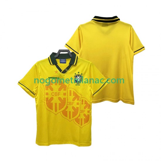 Dres Brazil Retro Domaći 1994 Kratkih Rukava - Muški