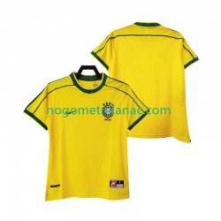 Dres Brazil Retro Domaći 1998 Kratkih Rukava - Muški Dres Brazil Retro Domaći 1998 Kratkih Rukava - Muški