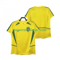 Dres Brazil Retro Domaći 2002 Kratkih Rukava - Muški Dres Brazil Retro Domaći 2002 Kratkih Rukava - Muški