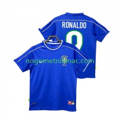 Dres Brazil Ronaldo 9 Retro Gostujući 1998 Kratkih Rukava - Muški