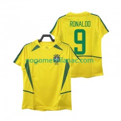 Dres Brazil Ronaldo 9 Retro Domaći 2002 Kratkih Rukava - Muški