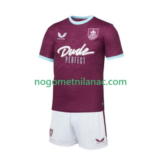 Dres Burnley Domaći 2025-2026 Kratkih Rukava - Dječji