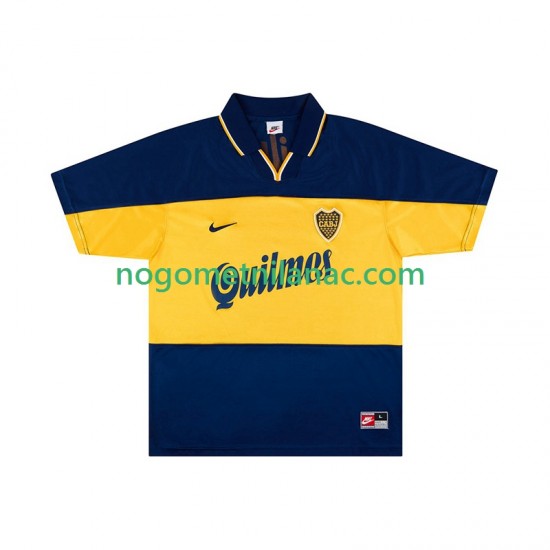 Dres CA Boca Juniors 2000 Retro Domaći 1999 Kratkih Rukava - Muški