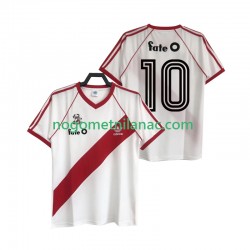 Dres CA River Plate 10 1986 Retro Domaći Kratkih Rukava - Muški