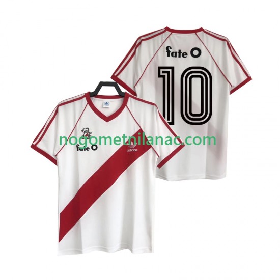 Dres CA River Plate 10 1986 Retro Domaći Kratkih Rukava - Muški