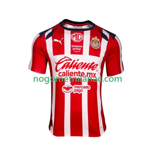Dres CD Guadalajara Domaći 2025-2026 Kratkih Rukava - Muški
