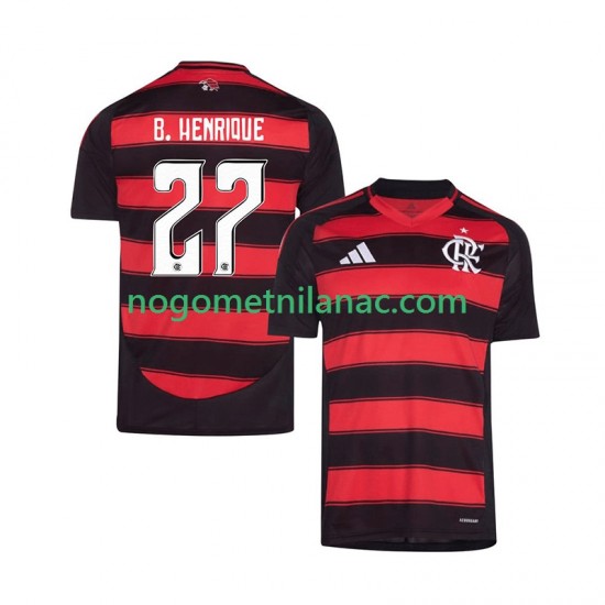 Dres CR Flamengo Bruno Henrique 27 Domaći 2025-2026 Kratkih Rukava - Muški
