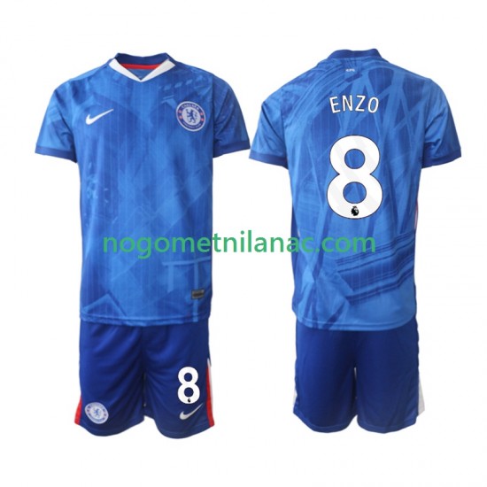 Dres Chelsea Enzo Fernandez 8 Domaći 2025-2026 Kratkih Rukava - Dječji