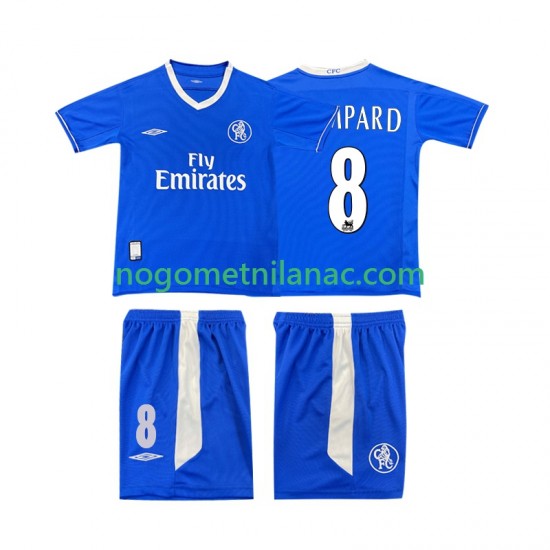 Dres Chelsea LAMPARD 8 2003 2005 Retro Domaći Kratkih Rukava - Dječji