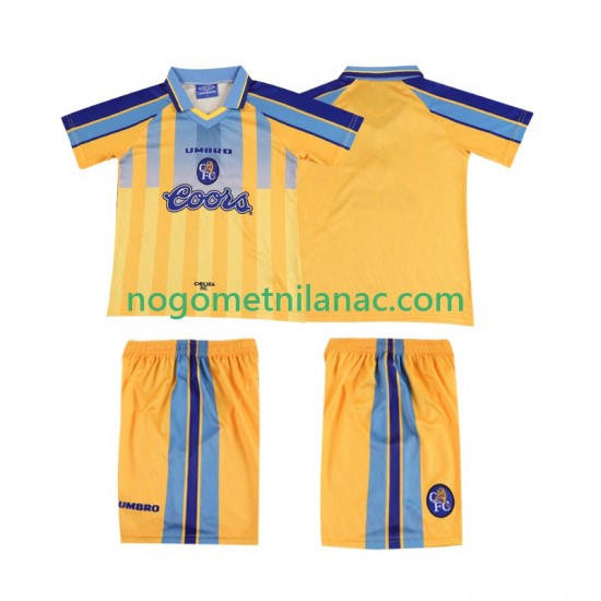 Dres Chelsea 1995 1997 Retro Gostujući Kratkih Rukava - Dječji