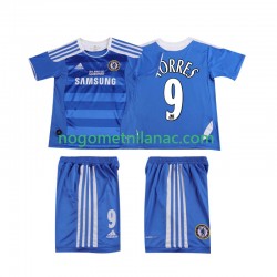 Dres Chelsea Torres 9 2012 Retro Domaći 2011 Kratkih Rukava - Dječji