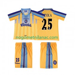 Dres Chelsea ZOLA 25 1995 1997 Retro Gostujući Kratkih Rukava - Dječji Dres Chelsea ZOLA 25 1995 1997 Retro Gostujući Kratkih Rukava - Dječji