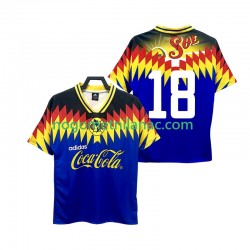 Dres Club América 18 1995 Retro Gostujući Kratkih Rukava - Muški Dres Club América 18 1995 Retro Gostujući Kratkih Rukava - Muški
